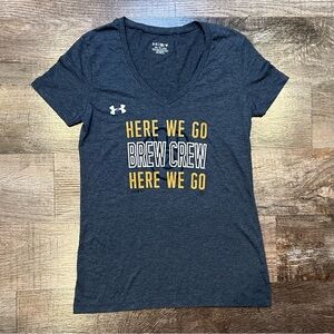 Under Armour Milwaukee Brewers Baseball Women’s Tee